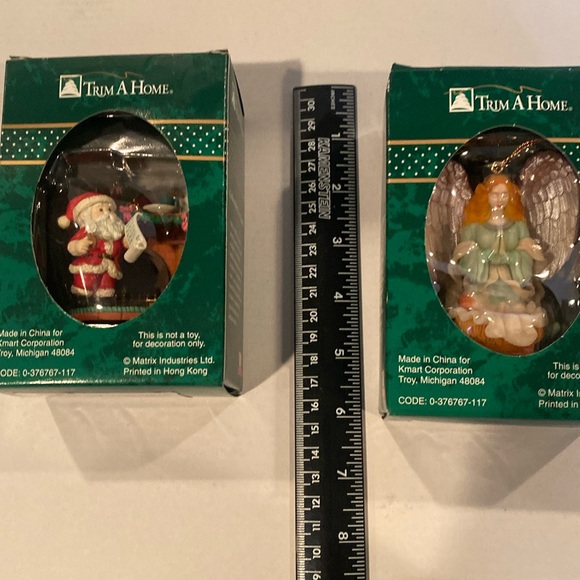 Other - NWT & Vintage 1990s Set of 2 Christmas Ornaments